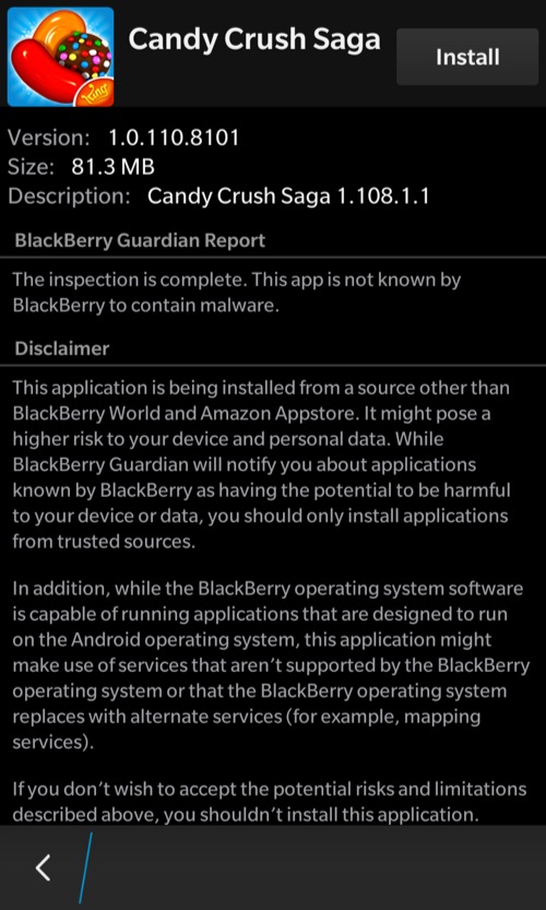 Install Candy Crush Saga To Blackberry Blackberry Help