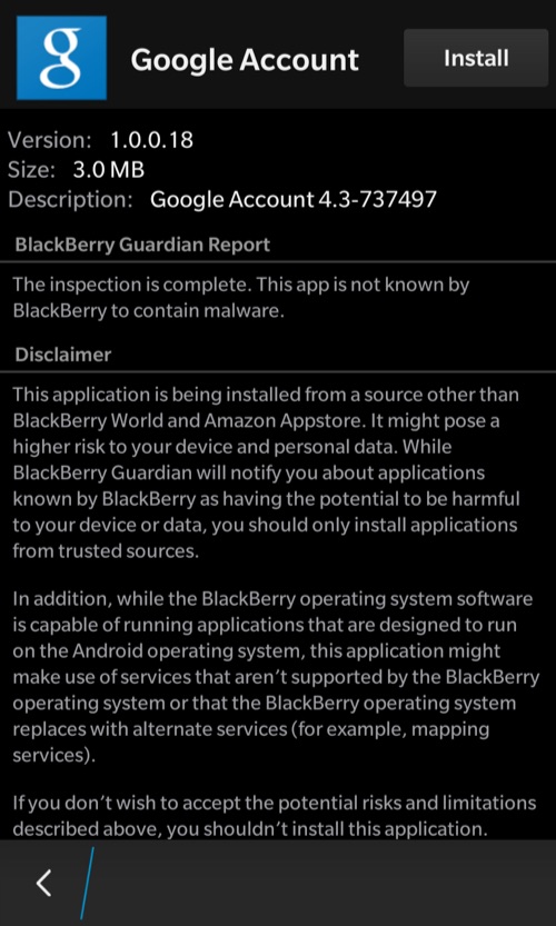 Install Google Play Store to BlackBerry | BlackBerry Help